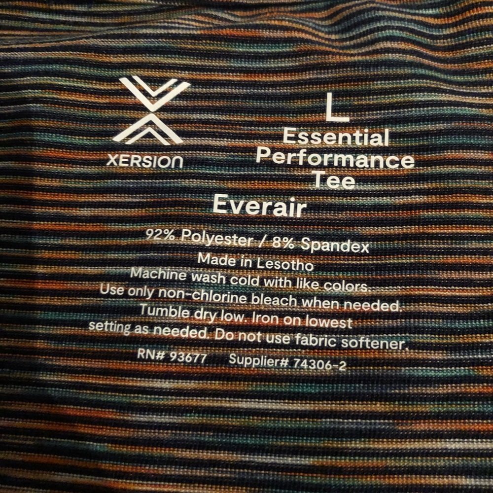 Multicolor Workout Top - Picture 2 of 2
